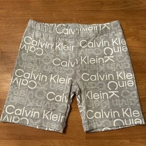 Calvin Klein Performance Light Gray Shorts